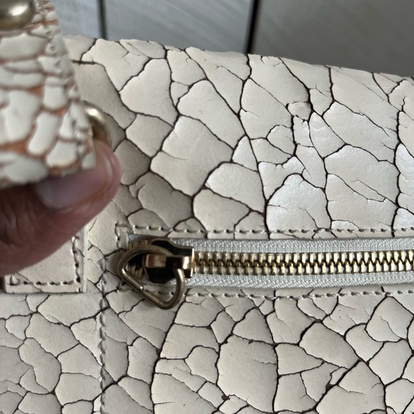 Club Monaco Cracked Leather Backpack - Picture 4 of 8